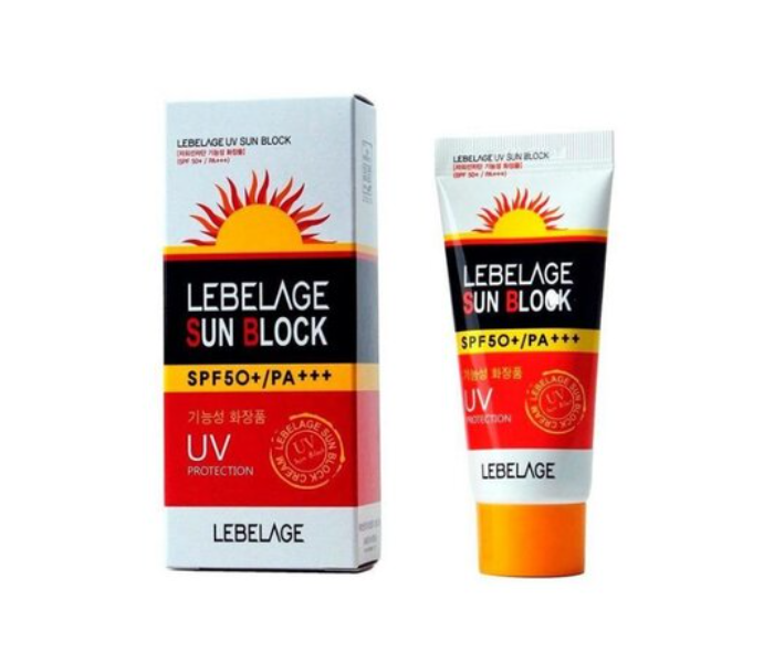 Lebelage Sun Block SPF 50+ PA+++ UV Protection And Whitening Face Cream - Zoom Image 2