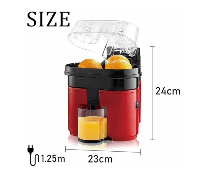 Electric Double Disc Orange Juicer Portable Cut and Squeeze Juice Extractor - Zoom Image 6