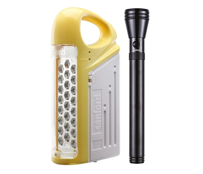 Sanford SF6202SEC BS Flash Light and Emergency Lantern - Yellow and Black - Zoom Image