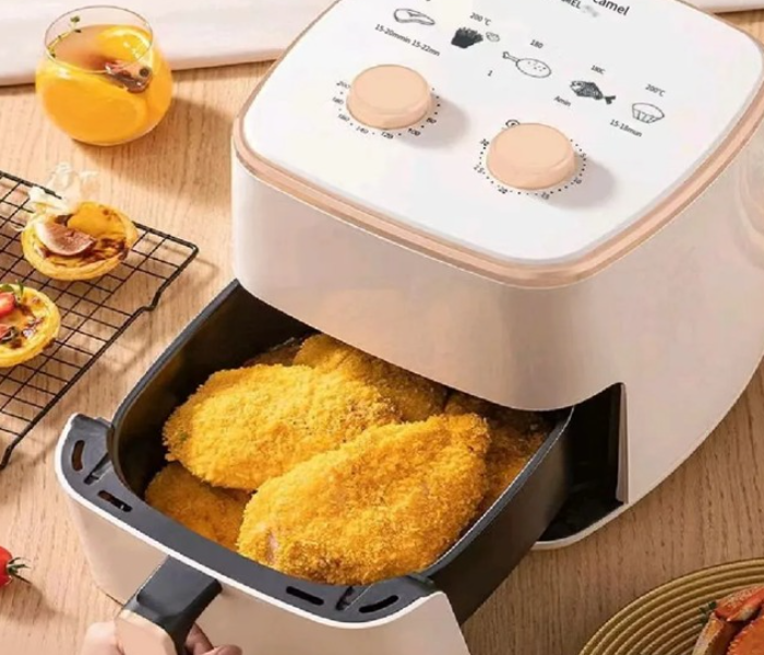 Generic 5L Electric Air Fryer Without Oil Smoke Free Fryer Home Cooking New Multifunctional Intelligent Fryer - Zoom Image 2