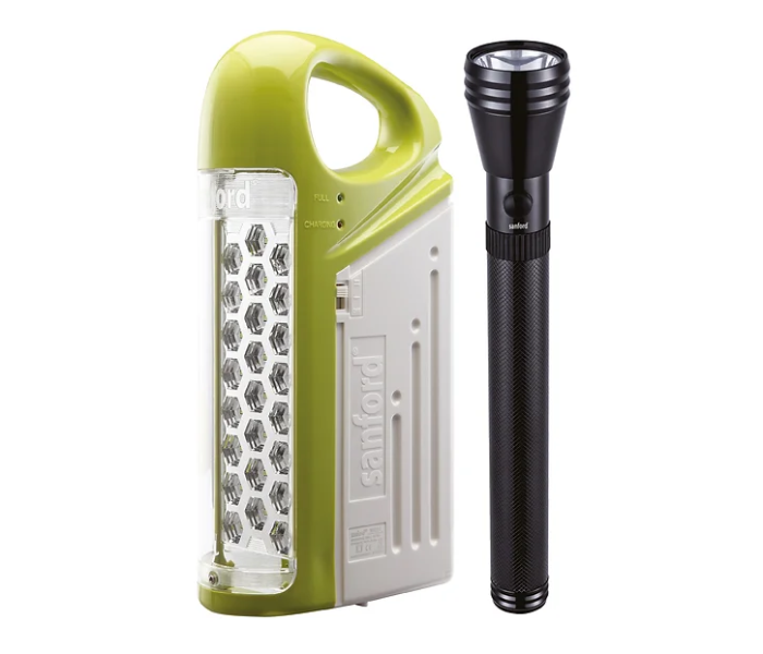 Sanford SF6202SEC BS Flash Light and Emergency Lantern - Green and Black - Zoom Image