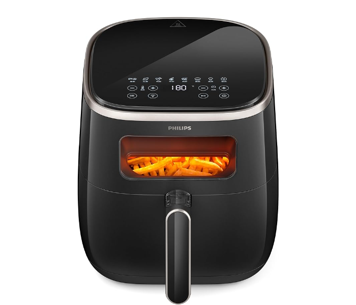 Philips HD9257/80 3000 Series XL Digital Airfryer with Window - Black - Zoom Image 2