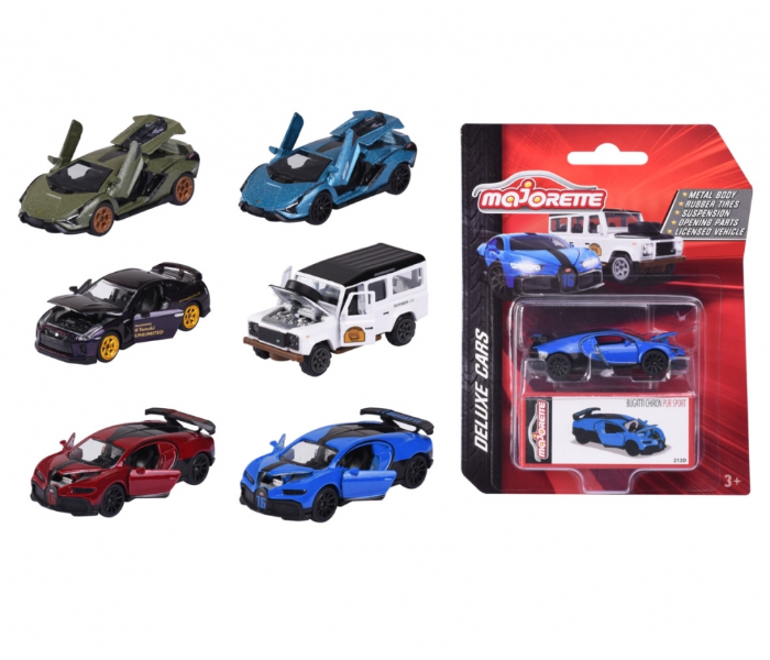 Majorette 212053152 Deluxe Assortment - Bugatti Chiron Pure Sport Red - Zoom Image 3