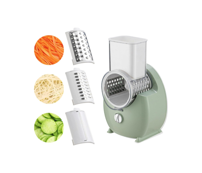 Portable Rechargeable 3 in 1 Automatic Vegetable Cutter  - Zoom Image 1