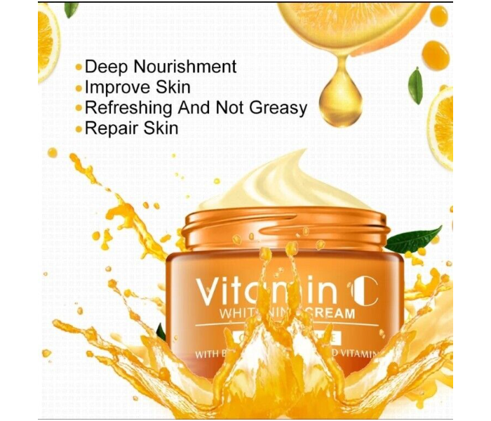 Disaar Vitamin C And Hydraulic Acid Whitening Anti Aging Brightening For Facial Skin Beauty Care Set  - Zoom Image 4