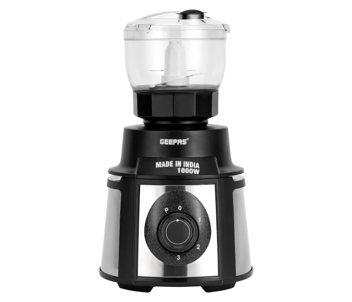 Geepas GSB44108 5-IN-1 Mixer Grinder - Silver and Black - Zoom Image 2