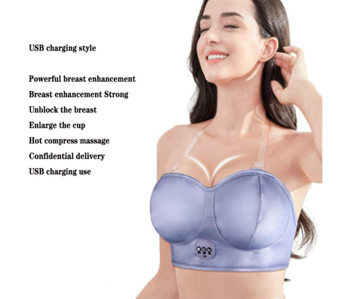 Breast Lift Massager Bra Vibration Enlargement Sagging Reduction Chest Enhancer Heating Stimulator - Zoom Image 8