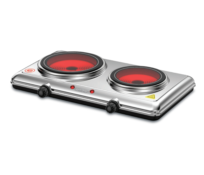 Sanford SF5004IC 2100W Double Infrared Cooktop - Zoom Image 1