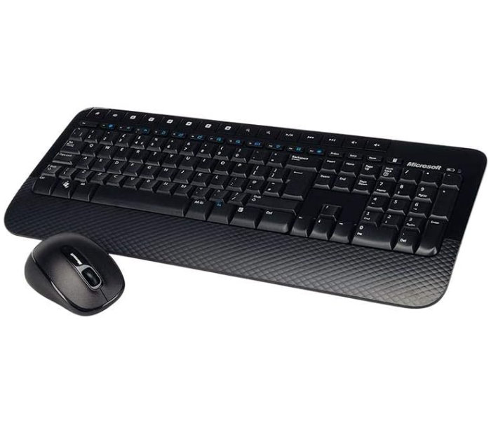 Microsoft M7J-00028 Wireless Keyboard and Mouse - Black - Zoom Image 3