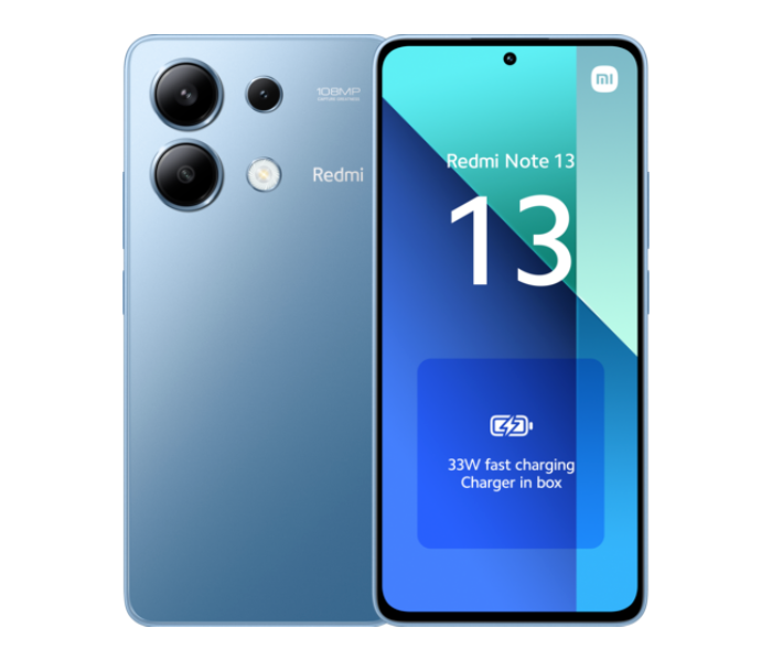 Redmi Note 13 4G 8GB RAM 256 - Ice Blue - Zoom Image 1