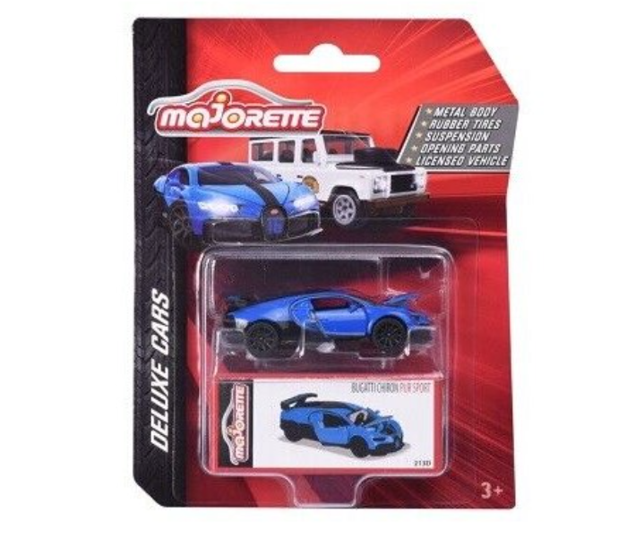 Majorette 212053152 Deluxe Assortment - Bugatti Chiron Pure Sport Blue - Zoom Image 2