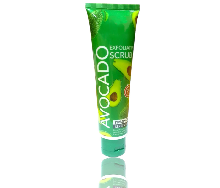 AVOCADO EXFOLIATING SCRUB 120g, Removes black dead cells Moisturizing Peeling Cream Gel Face Scrub Full Body Lotion Unisex - Zoom Image 2