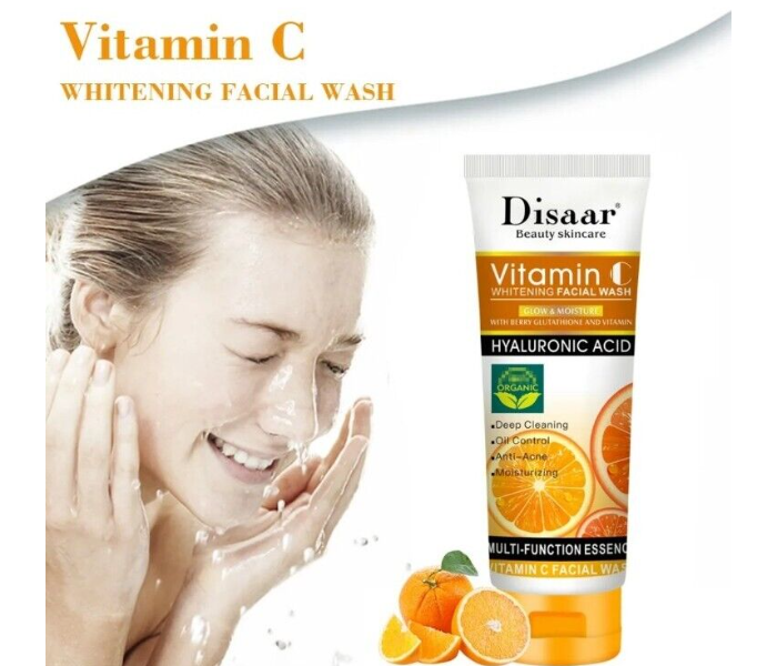 Disaar Vitamin C And Hydraulic Acid Whitening Anti Aging Brightening For Facial Skin Beauty Care Set  - Zoom Image 5