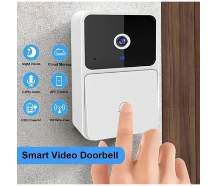 X9 Wifi Intelligent Visual Wireless Video Security Doorbell With Night Vision Voice Dialogue Call Remote Camera For Home Door - Zoom Image 6