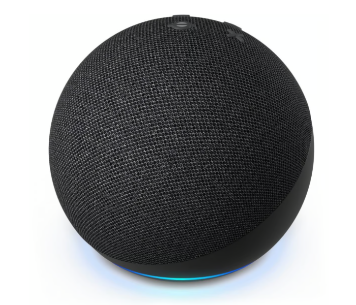 Amazon Echo Dot 5th Gen With Built-in Alexa Smart Speaker - Black  - Zoom Image 2