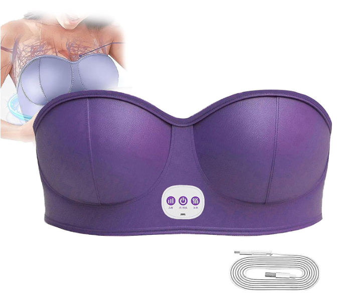 Breast Lift Massager Bra Vibration Enlargement Sagging Reduction Chest Enhancer Heating Stimulator - Zoom Image 6