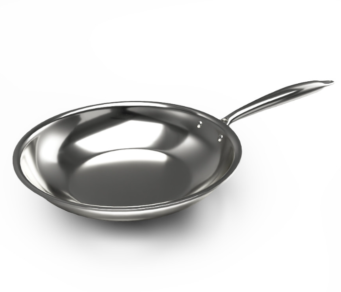 Delici DTFP24 24cm Tri-Ply Stainless Steel Frypan - Zoom Image 1