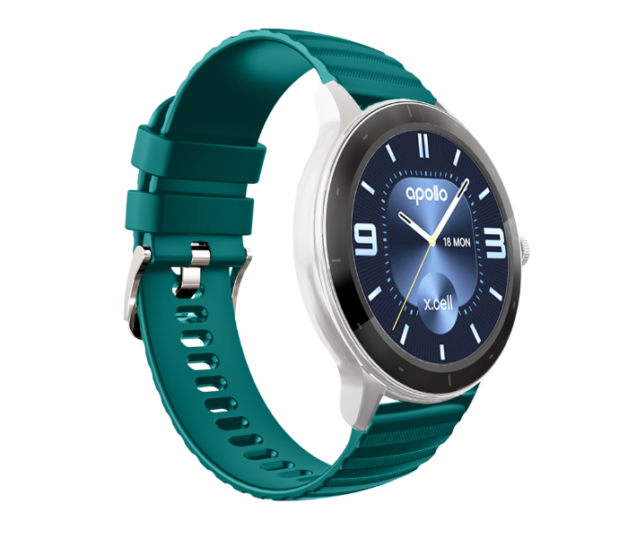 Xcell Apollo W2 Smartwatch Combo of Blue and Green - Zoom Image 2