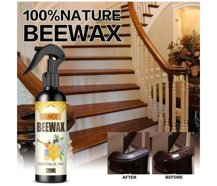 High Quality Natural Micro-Molecularized Beeswax Spray Beeswax For Wood The Original Bees Wax Furniture Polish And Cleaner Beeswax Polish Spray for Care Wooden Furniture - Zoom Image 3