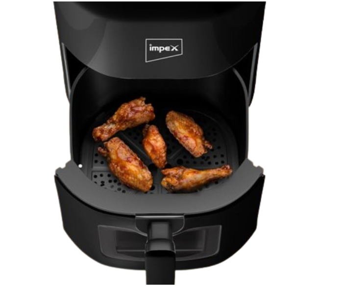 Impex AF 4307 4.5 Litre 1200 Watts Air Fryer with Window - Black - Zoom Image 4