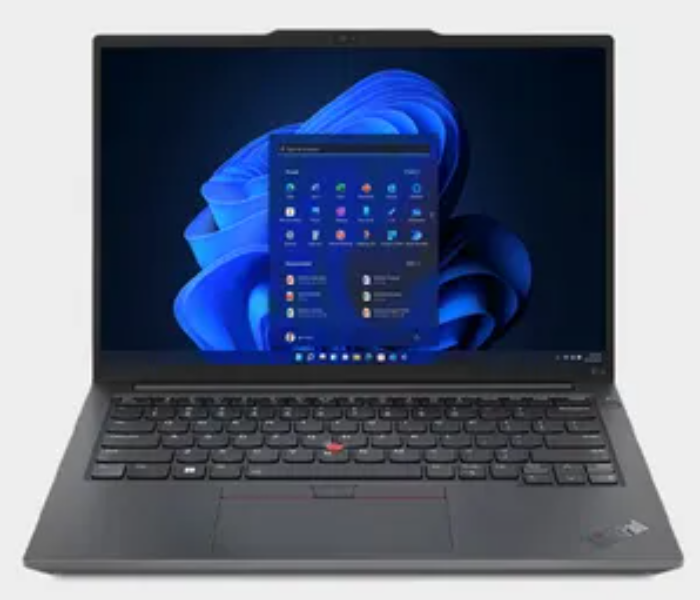 Lenovo 21JK000NGR ThinkPad E14 Gen 5 ntel Core i5-1335U 8GB RAM 512GB SSD NVIDIA GeForce MX550 2GB GDDR6 14inch WUXGA IPS Display English Arabic Keyboard - Graphite Black - Zoom Image 1