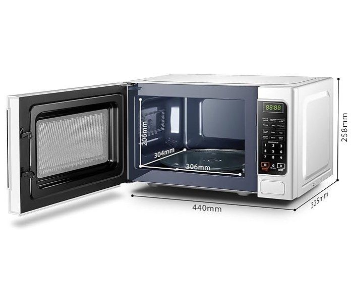 Toshiba MM2-EM20PF(WH) 20L Solo Microwave Oven - White - Zoom Image 3