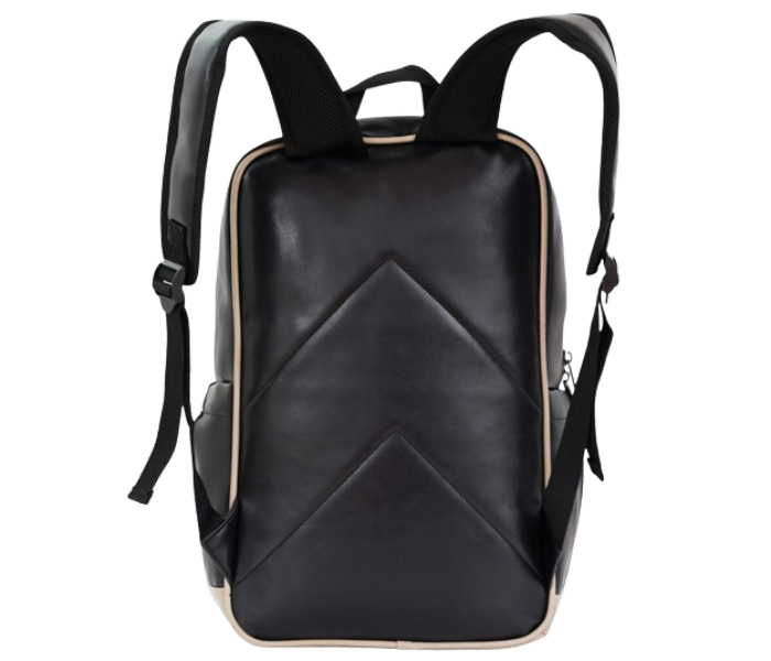 Para John PJBP6665 16Inch Genuine Leather Backpack - Black - Zoom Image 2