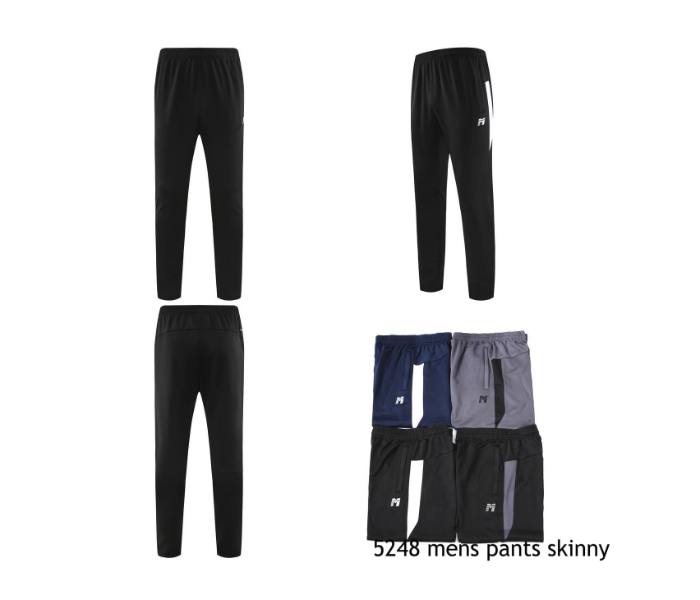 Matador Sports Skinny Jogger Plain Color Pant for Men Medium Size - Black  - Zoom Image 3