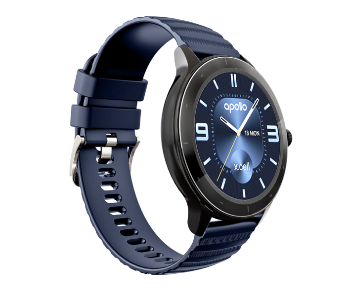 Xcell Apollo W2 Smartwatch Combo of Black and Blue - Zoom Image 2