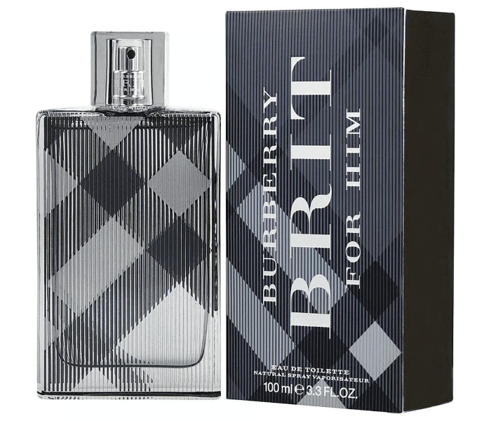 Burberry 100ml Brit Eau De Toilette Spray for Men - Zoom Image 1