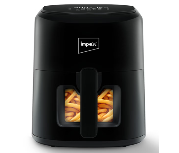 Impex AF 4307 4.5 Litre 1200 Watts Air Fryer with Window - Black - Zoom Image 2