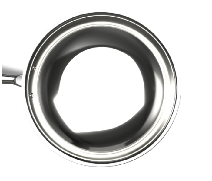 Delici DTFP24 24cm Tri-Ply Stainless Steel Frypan - Zoom Image 3