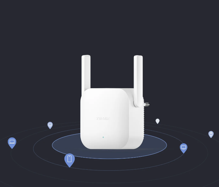 Xiaomi WiFi Range Extender N300 - White - Zoom Image 4