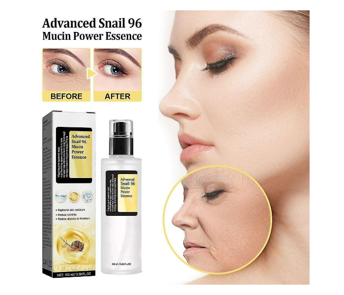 Snail Mucin 96% Power Repairing hydrating Serum For Face With Snail Secretion Filtrate Dark Spots And Fine Lines - Zoom Image 2