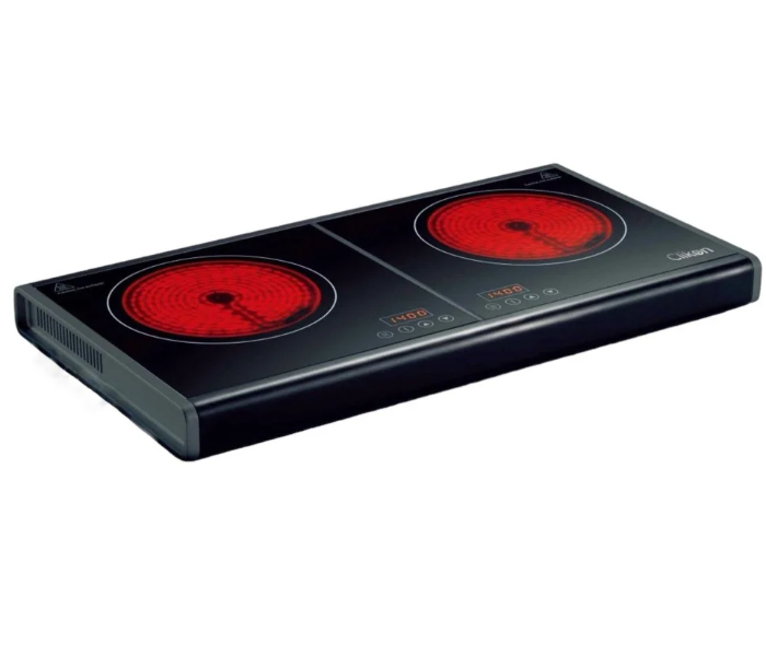 Clikon CK4284 2800W Double Infrared Cooker  - Black - Zoom Image