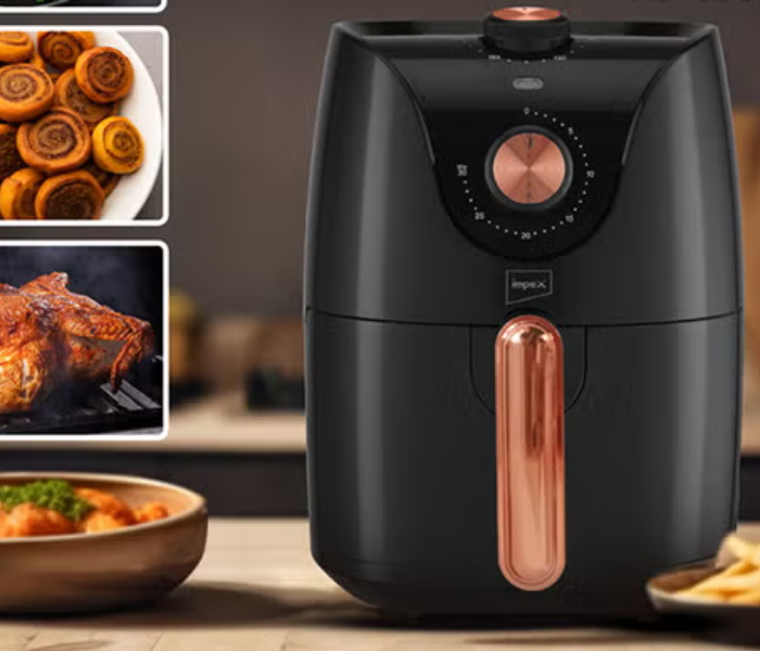 Impex AF 4302 2.5 Litre 1300 Watts Air Fryer - Black - Zoom Image 4