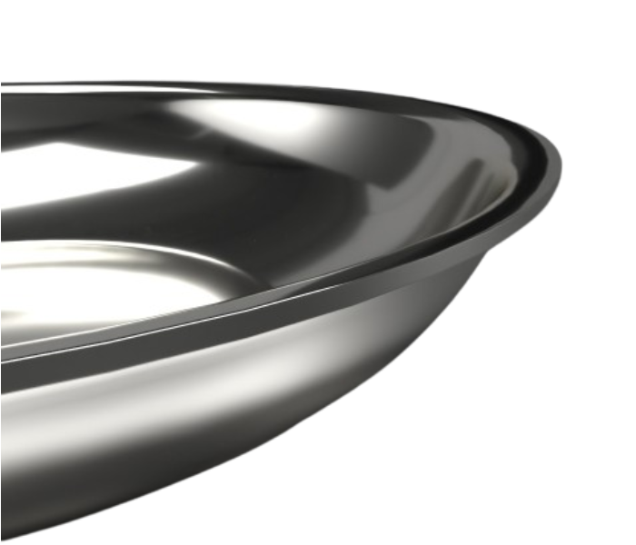 Delici DTFP24 24cm Tri-Ply Stainless Steel Frypan - Zoom Image 2