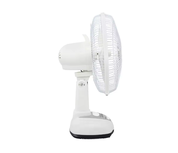 Portable Rechargeable Outdoor Indoor 12 INCH AC/DC Led Emergency Table Fan With Solar pannel And Power Bank - Zoom Image 7