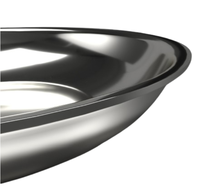 Delici DTFP26 26cm Tri-Ply Stainless Steel Frypan - Zoom Image 2