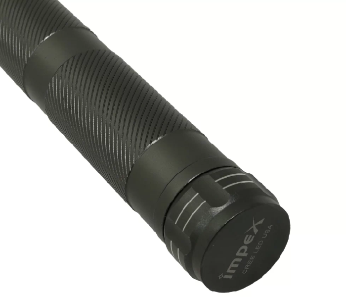 Impex Hunter H1 Rechargeable LED Flash Light - Black - Zoom Image 3