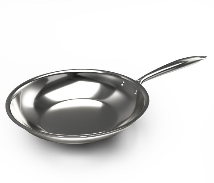 Delici DTFP26 26cm Tri-Ply Stainless Steel Frypan - Zoom Image 1