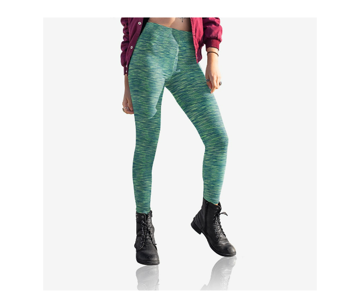 Womens Ultra Soft Seamless Space Dye Leggings Free Size - Assorted - Zoom Image 5