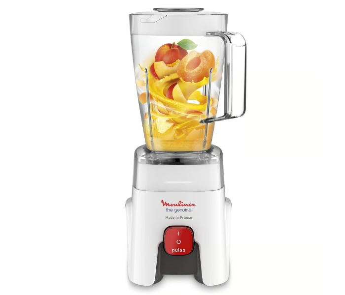 Moulinex LM242B28 500 Watt 1.75 Liter Blender - White - Zoom Image 1