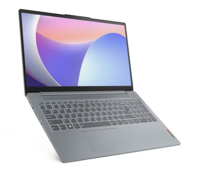 Lenovo 82X70047AX IdeaPad Slim 3 15IRU8 Intel Core i3-1305U 8GB RAM 256GB SSD Intel Integrated UHD Graphics 15.6inch FHD Display English-Arabic Keyboard Windows 11 Home - Arctic Grey - Zoom Image 3