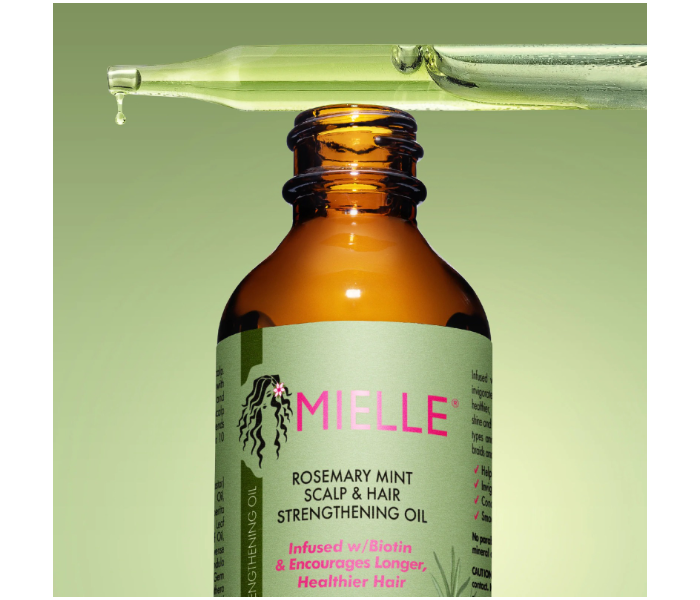 Rosemary Mint Scalp & Hair Strengthening Oil - Zoom Image 3