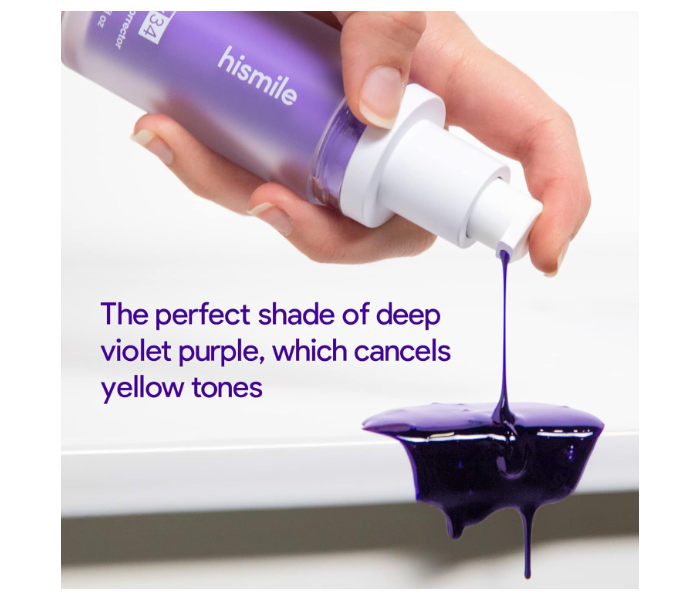 Hiismile Color Corrector Purple Teeth Stain Removal Purple Toothpaste - Zoom Image 4