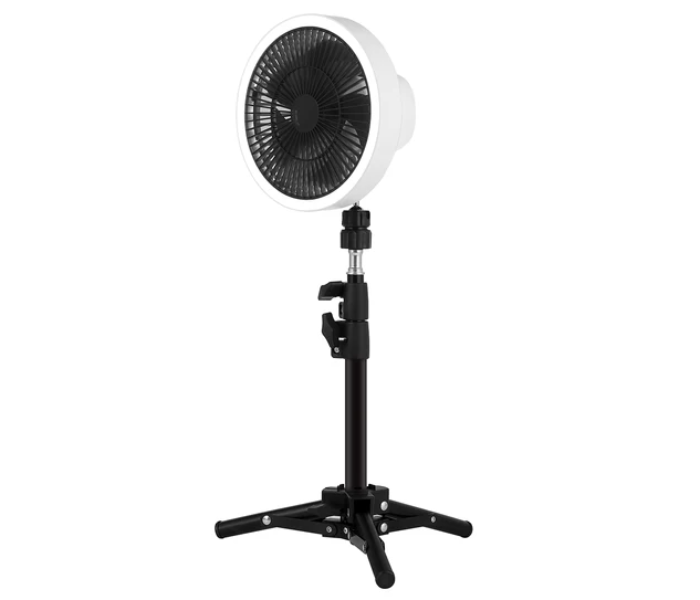 DLC 100W 3 in 1 Tripod Stand Air Cooling Fan with Night Light USB, Standing Wireless Floor, Ceiling Fan For Indoor and Outdoor With Power Bank  - Zoom Image 10