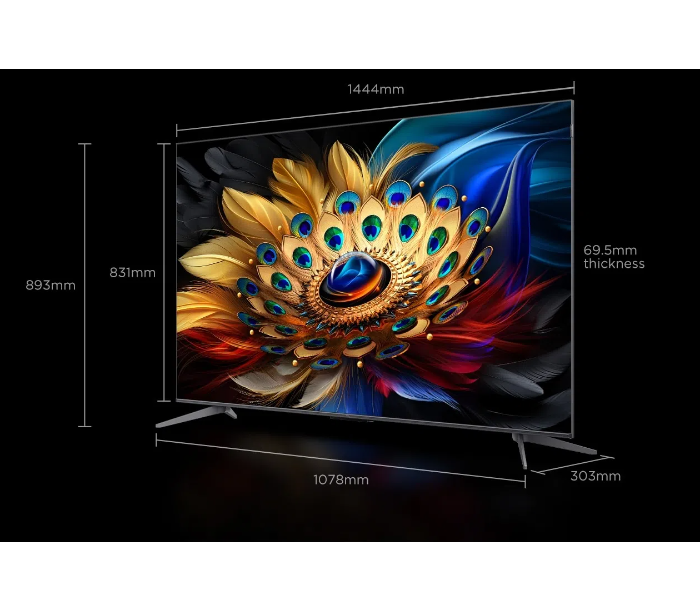 TCL 98C655 C655 QLED 98 inch Google TV - Zoom Image 8