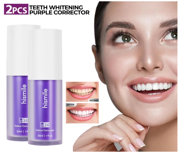 Bundle 2 PCs Set Hiismile Colour Corrector Purple Image