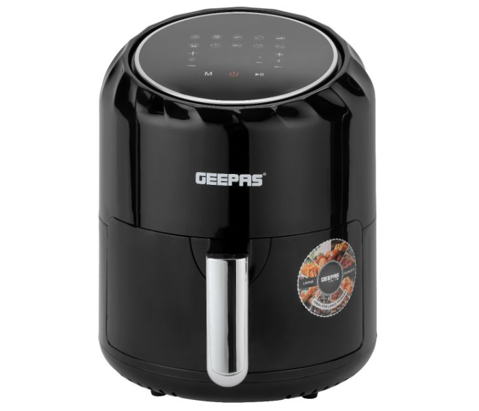 Geepas GAF37512 1500W Digital Air Fryer Black - Zoom Image 1